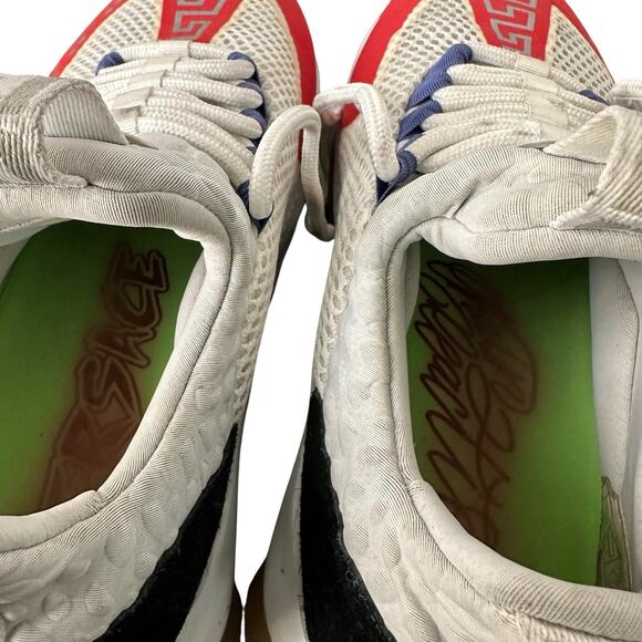 Versace Men Chain Reaction Multicolored Sneakers Authentic Size 40/US 7 - Picture 4 of 9